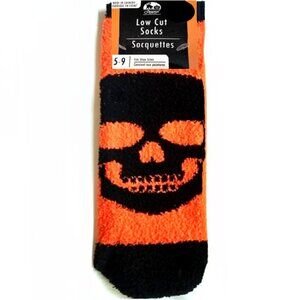 *3/$15* Fuzzy Skull Halloween Socks